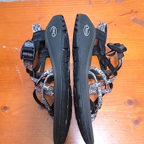 Chaco z volv x2 women's  gray/pink waterproof sport adjustable sandal size 9 - Picture 8 of 9